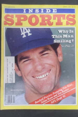 Inside Sports Magazine - April 1982 image number 0