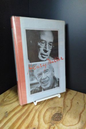 A Descriptive Catalogue of the Dr. James F. O'Roark Collection of the Works of Henry Miller image number 0