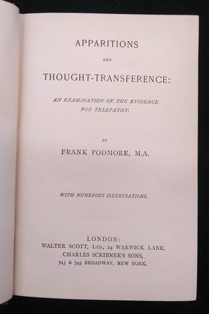 Apparitions and Thought-Transference image number 1