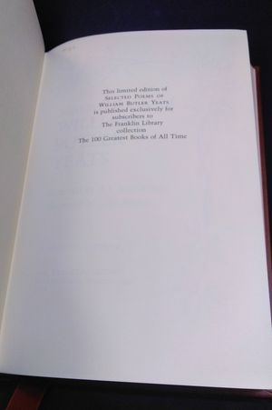 William Butler Yeats: Selected Poems image number 1
