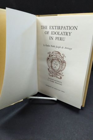The Extirpation of Idolatry in Peru image number 1