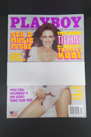 Playboy Magazine April 2002 Issue image number 0