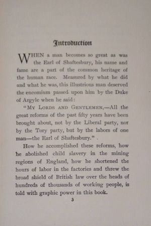 Life of the Seventh Earl of Shaftesbury image number 2