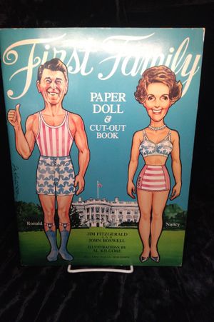 The First Family Paper Doll and Cut Out Book image number 0