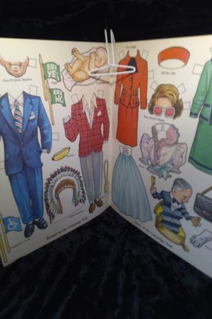 The First Family Paper Doll and Cut Out Book image number 2