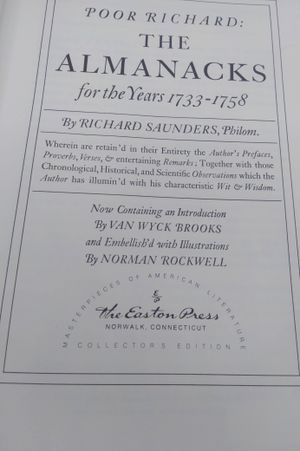 Poor Richard's Almanack image number 2