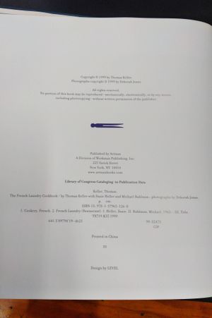 The French Laundry Cookbook image number 2