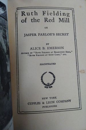 Futh Fielding of the Red Mill: or, Jasper Parloe's Secret image number 1