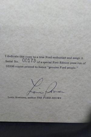 The Ford shows: From the Fordiana series image number 1