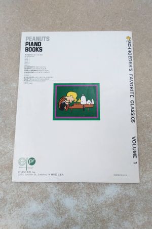 Schroeder's Favorite Classics Volume 1 image number 1