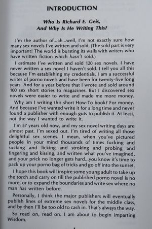 How to Write Porno Novels for Fun and Profit image number 1
