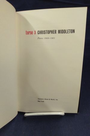 Torse 3: Poems 1949-1961 image number 1