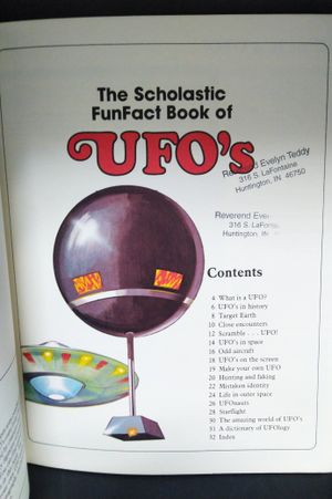 The Scholastic Funfact book of Ufo's image number 1