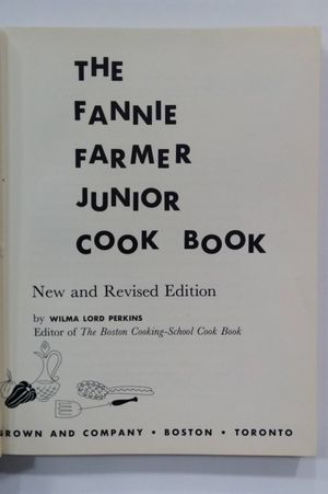 The Fannie Farmer Junior Cook Book image number 2