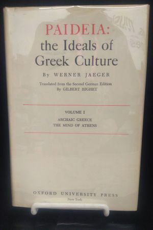 Paideia: The Ideals of Greek Culture Volumes I-III image number 0