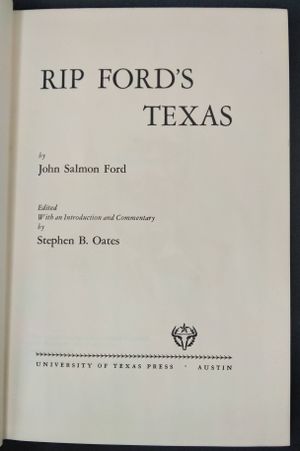 Rip Ford's Texas image number 2