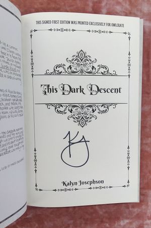 This Dark Descent Owlcrate edition by Kalyn Josephson image number 2
