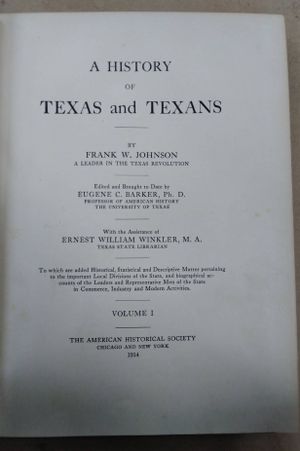 A History of Texas and Texans image number 2
