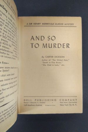 And So To Murder image number 2