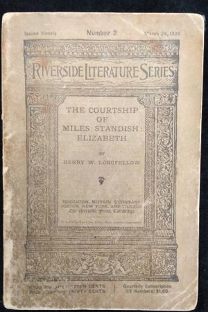 Riverside Literature Series : The Courtship of Miles Standish: Elizabeth image number 0