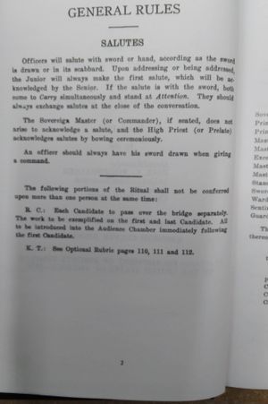 Ritual of the Grand Encampment of Knights Templar of the United States image number 1