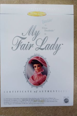 Barbie Hollywood Legends Collection - Eliza Doolittle in My Fair Lady in Pink Organza Gown image number 1