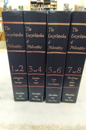 Encyclopedia of Philosphy Vol. 1-8 image number 0