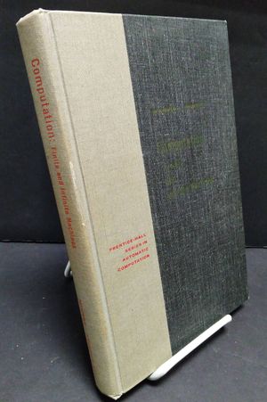 Computation: Finite and Infinite Machines image number 0