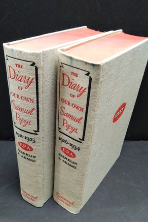 The Diary of Our Own Samuel Pepys 2 Vol. Set image number 0