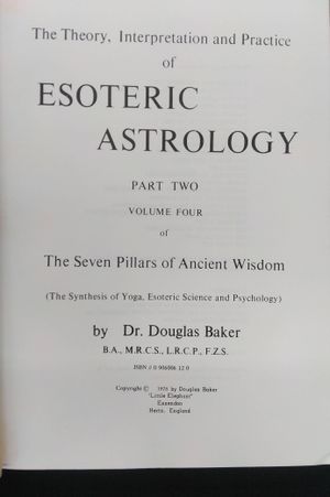 Esoteric Astrology: The Theory Interpretation and Practice image number 1