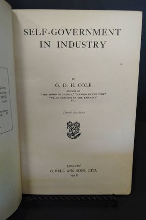 Self-Government in Industry image number 0