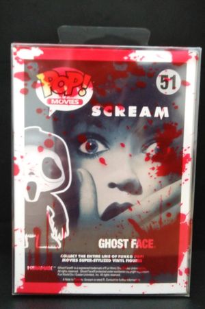 Scream 51 Ghost Face Vinyl Figure Signed by Heather Matarazzo image number 1