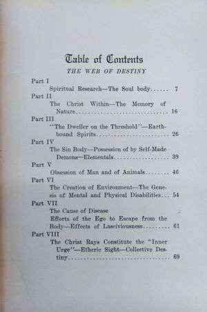 The Web of Destiny image number 2