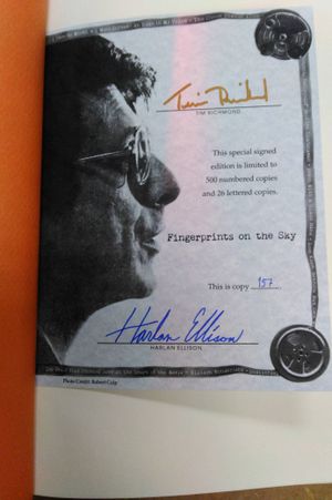 Fingerprints on the Sky: The Authorized Harlan Ellison Bibloigraphy image number 1