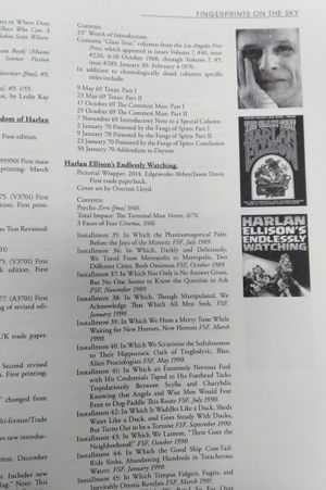 Fingerprints on the Sky: The Authorized Harlan Ellison Bibloigraphy image number 2