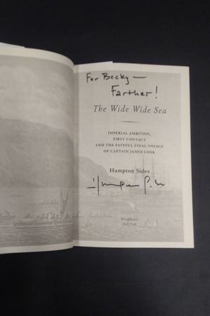 The Wide Wide Sea: Imperial Ambition, First Contact and the Fateful Final Voyage of Captain James Cook image number 1