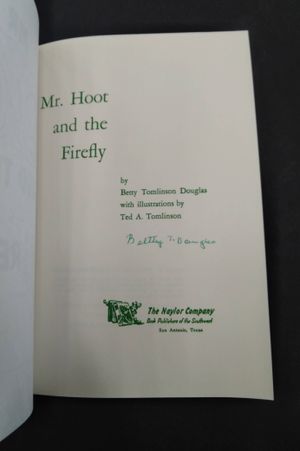 Mr. Hoot and the Firefly image number 1
