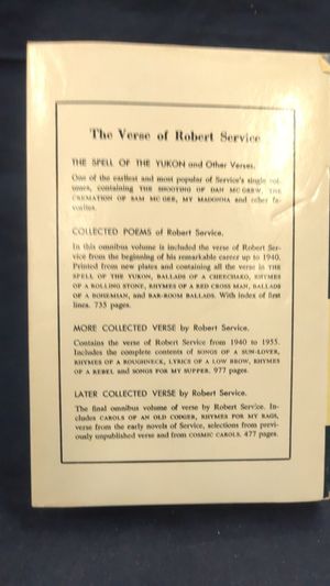 Collected Poems of Robert Service image number 2