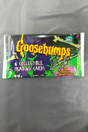 Topps Series One Goosebumps Collectible Trading Cards image number 0