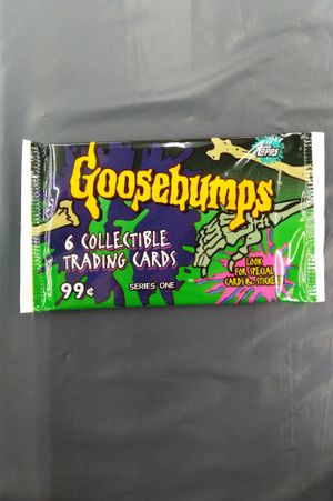 Topps Series One Goosebumps Collectible Trading Cards image number 0