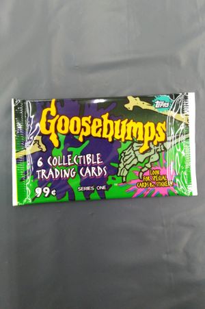Topps Series One Goosebumps Collectible Trading Cards image number 0