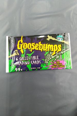 Topps Series One Goosebumps Collectible Trading Cards image number 0