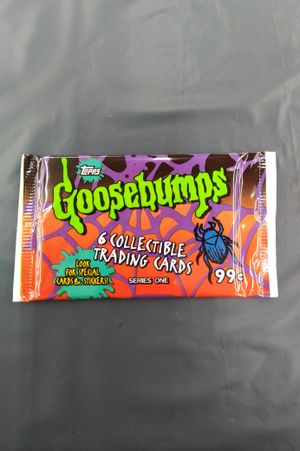 Topps Series One Goosebumps Collectible Trading Cards image number 0
