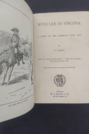 With Lee in Virginia: A Story of the American Civil War image number 1