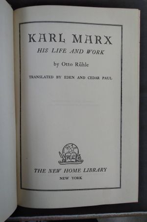 Karl Marx His Life and Work image number 2