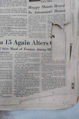 The Dallas Morning News. Monday July 21, 1969 image number 1