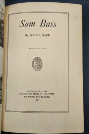 Sam Bass image number 1