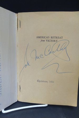 America's Retreat from Victory: The Story Of George Catlett Marshall image number 1
