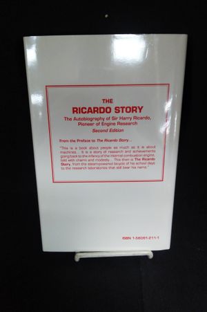 The Ricardo Story: The Autobiography of Sir Harry Ricardo, Pioneer of Engine Research image number 2