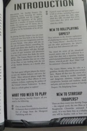 Starship Troopers the Roleplaying Game Pocket Edition image number 1